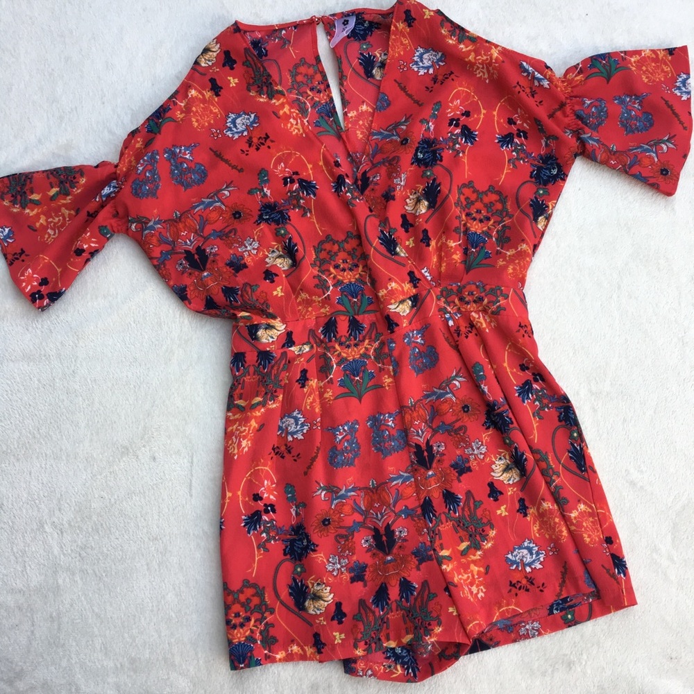 Floral Romper